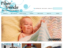 Tablet Screenshot of fibertrends.com